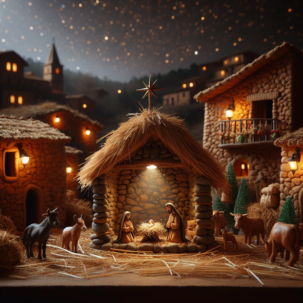 Descubre el encanto de los belenes de Navidad en Arbós: tradición y magia en una sola escena