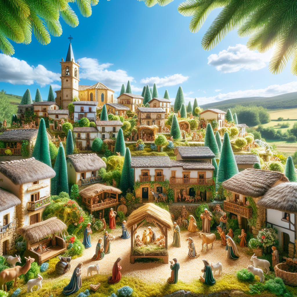 Descubre el encanto del belén de Berrioplano: la Navidad cobra vida