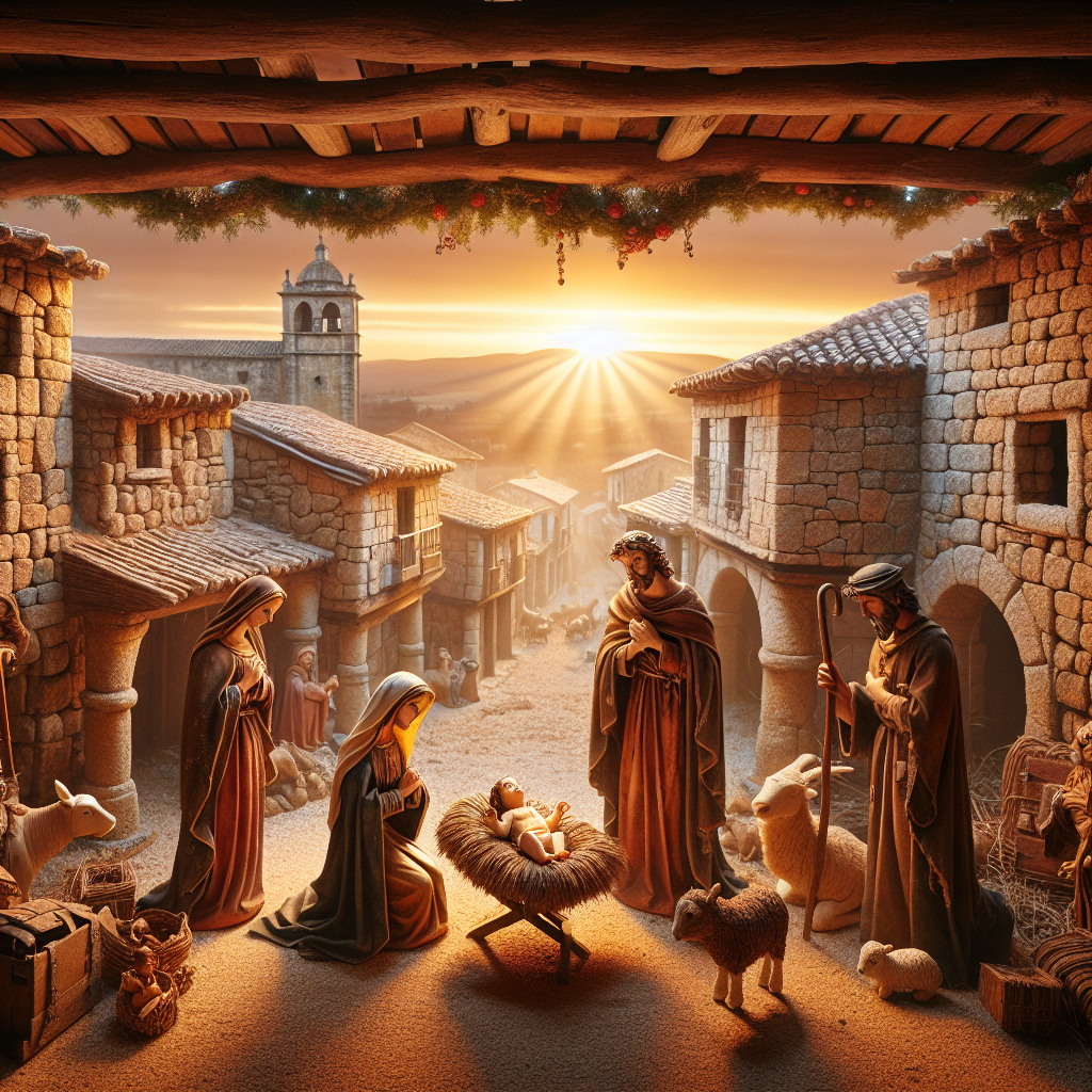 Descubre el encanto navideño de Belén de Briviesca: ¡La magia de la Navidad te espera!