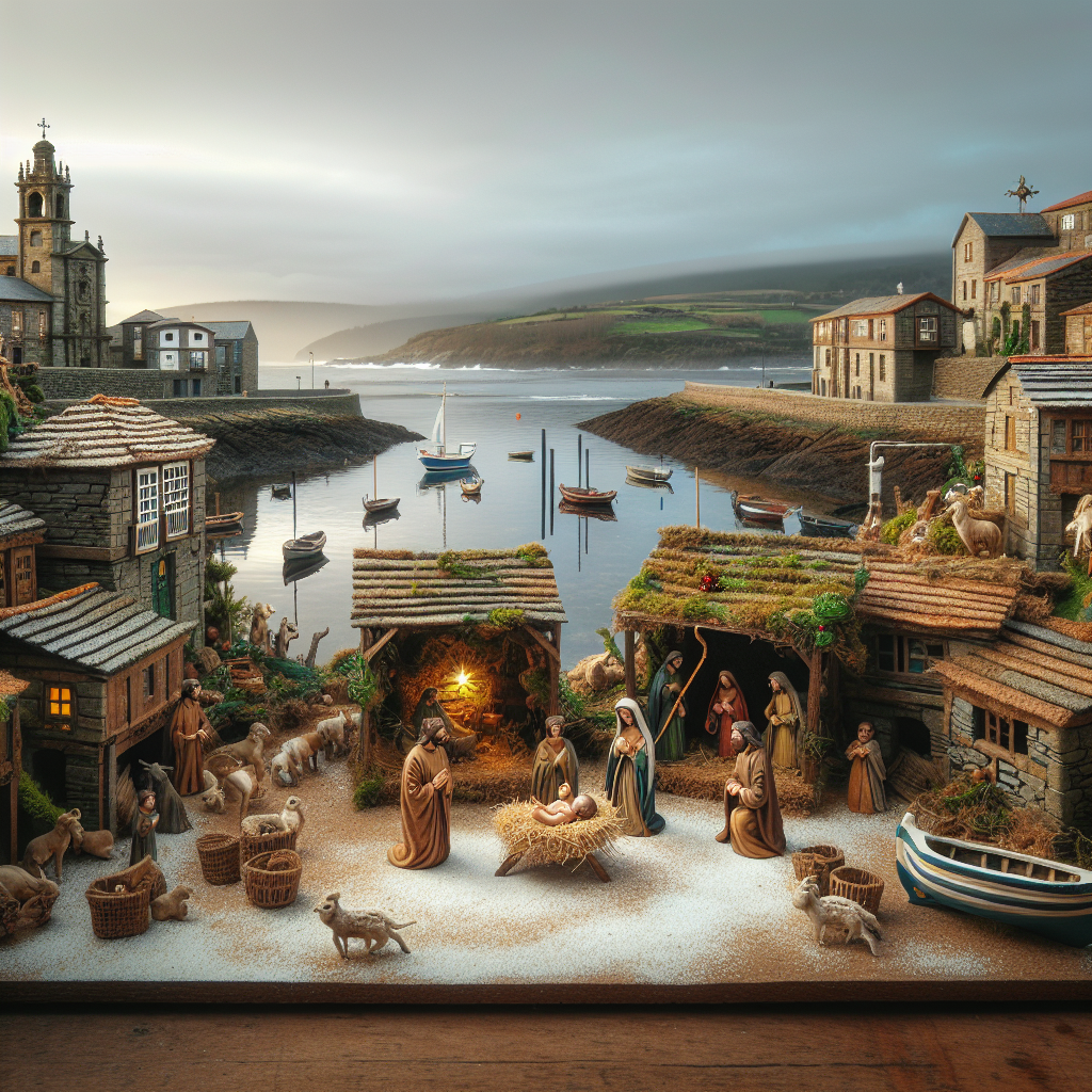 Descubre el encanto del Belén de Camariñas para esta Navidad