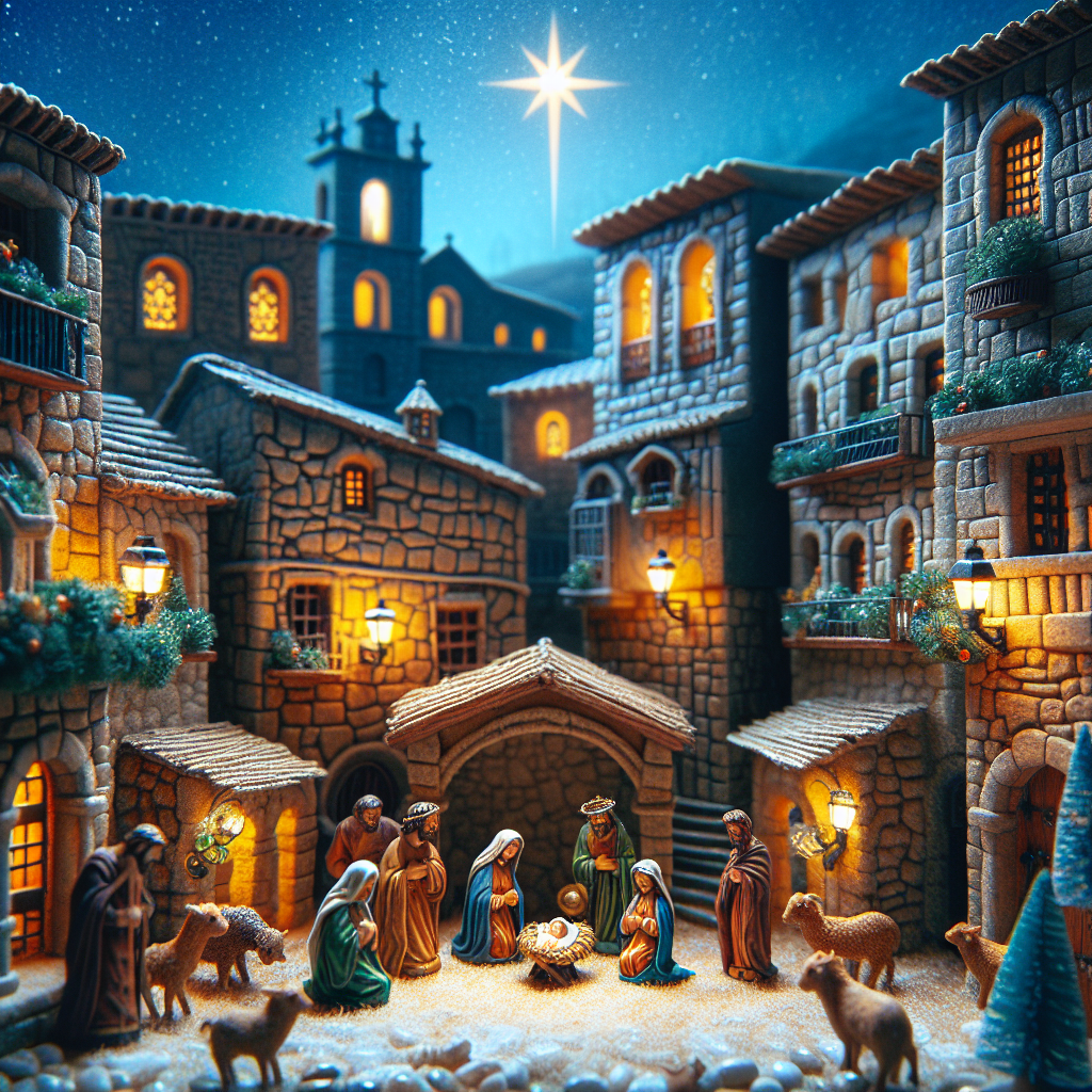 Descubre el encanto navideño de Belén de Celanova: ¡un destino de Navidad mágico!