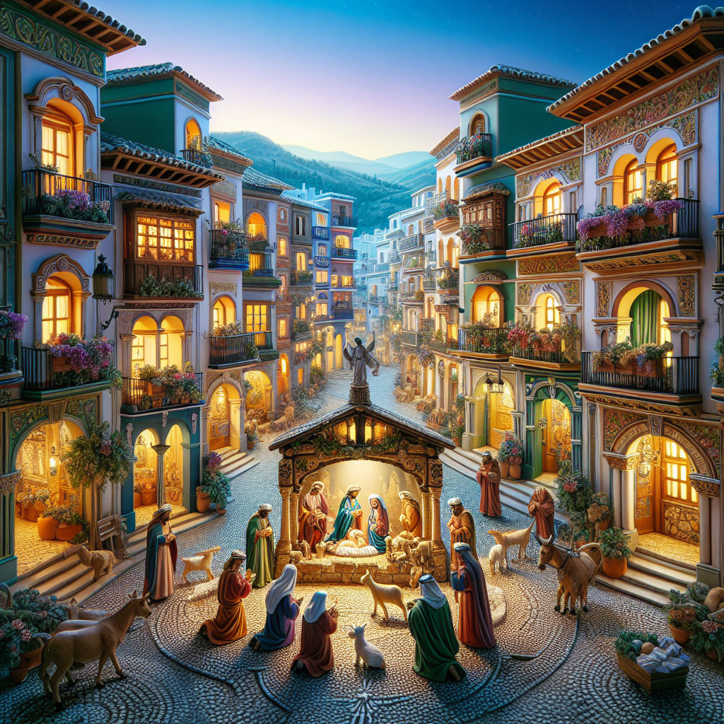 Descubre el belén más encantador en Fuentes de Andalucía esta Navidad