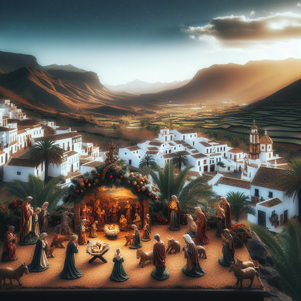 Descubre el Encanto Navideño del Belén de Haría: ¡Una Tradición que Debes Conocer!