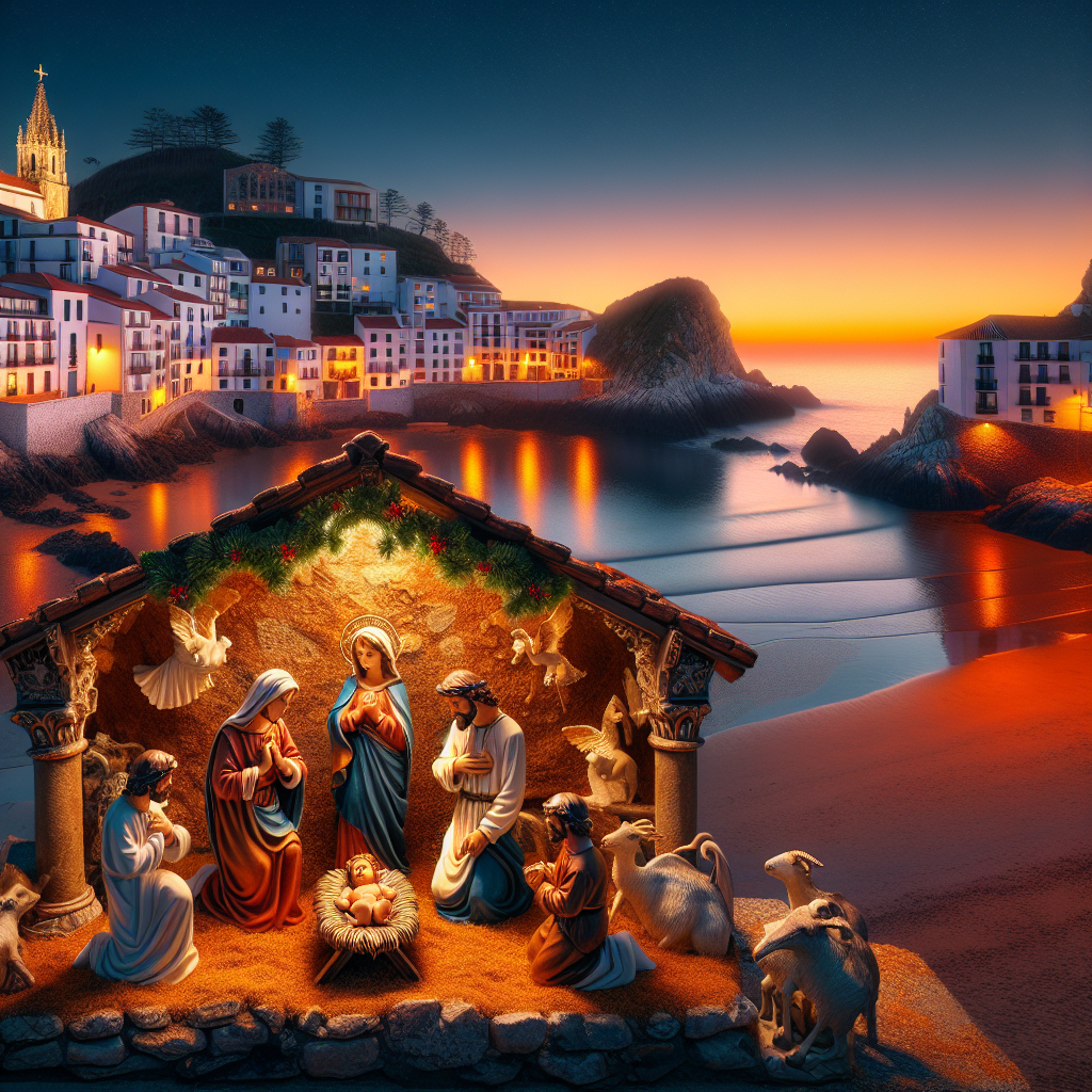 Descubre el encanto navideño de Belén en Malpica de Bergantiños