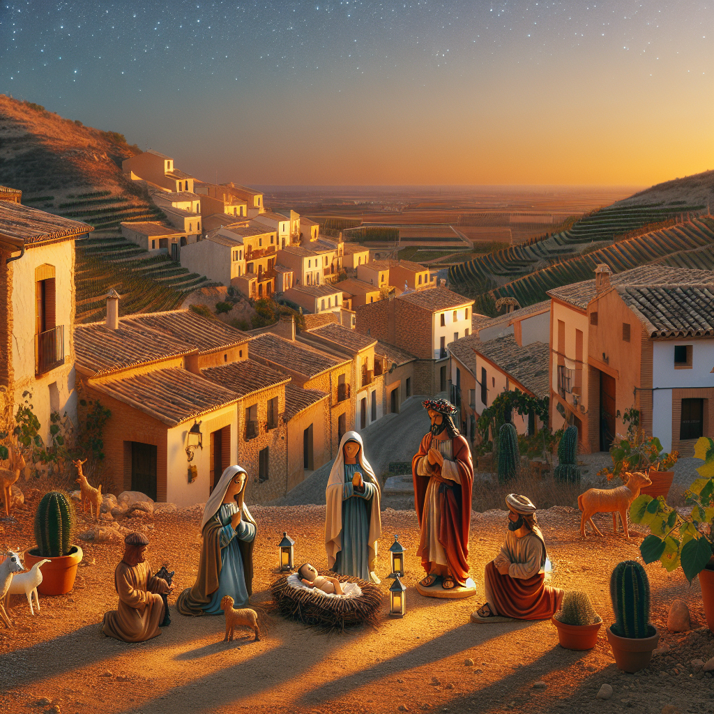 Descubre el encanto del belén de Méntrida para esta Navidad