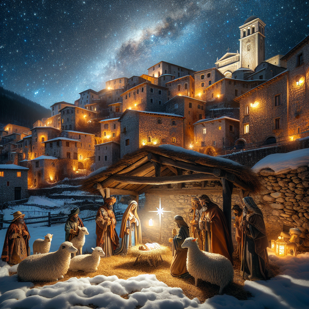 Descubre el belén más encantador de Santa Eulalia de Ronsana en Navidad